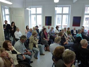Vernissage in den Ateliers der wfk